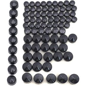 HTTMT- Gun Black Engine/Transmission Bolt Cover Top Compatible with 1996-2006 Harley Road King Twin Cam FLH [P/N: MT247-002]