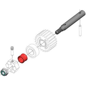 MIP Wide Track Kit 4mm Offset TRX-4 Bronco Defender MIP18260 Electric Car/Truck Option Parts