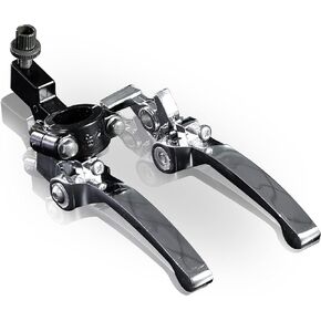 كليو 78 "22 مللي متر كروم فضي مخلب الفرامل رافعة للدراجات النارية المقود 110cc 125cc 140cc TTR 125cc SSR Xmotos أبولو 125 حفرة الترابية دراجة نارية in Kuwait