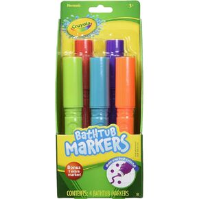 Crayola Bathtub Markers, Assorted Colors 5 each
