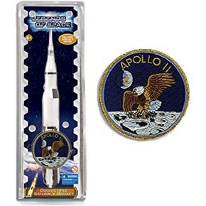 Echo Toys Legends of Space - Saturn V Rocket Set with Apollo II Patch