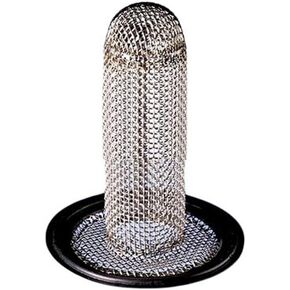 Tri-clamp Sock Screen Gasket, EPDM, 18 Mesh, 1.5" Clamp size, 1.5" length. Pharmaceutical Grade Mesh Sock