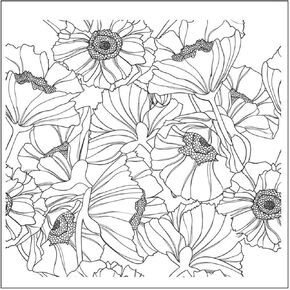 Arrietty جميلة تتفتح زهور الخشخاش خلفية ختم مطاطي واضح ختم/ختم سجل القصاصات بطاقة الزخرفية صنع طوابع واضحة in Kuwait