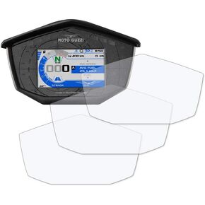 SpeedoAngels Dashboard Screen Protector for MOTO GUZZI V85 TT (2017+) 3 x Ultra Clear