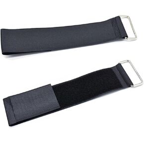 1 Pair 30cm Elliptical Machine Pedals Straps Universal Rowing Machine Foot Straps Trainer Straps Leg Training Adjustable Easy to Install for Fitness Home Sports Office Accessories