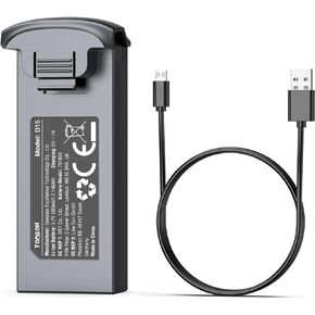 TOMZON D15 Mini Drone Original Battery Pack of 1 and USB Charging Cable