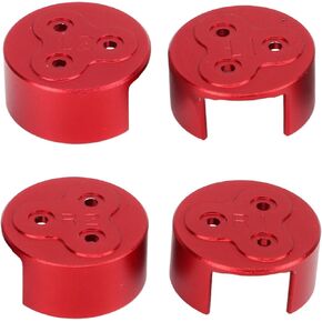VBESTLIFE Drone Engine Motor Cover Cap, Aluminum Alloy Dustproof Protective Cover for DJI Avata (Red)