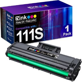 E-Z Ink (TM Compatible Toner Cartridge Replacement for Samsung 111S 111L MLT-D111S MLT-D111L to use with Xpress SL-M2020W SL-M2022W SL-M2024W SL-M2070W SL-M2070FW Printer (Black, 1 Pack)