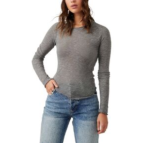 Free People Women's Be My Baby Long Sleeve