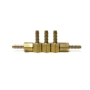 LTWFITTING Brass Fitting Coupler 3/16-Inch Hose Barb x 1/8-Inch Female NPT Fuel Gas Water(Pack of 5)