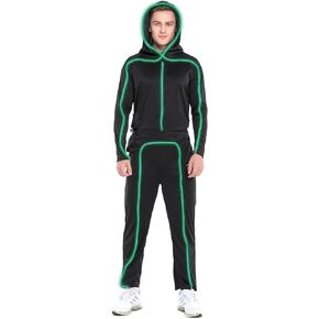 زي HSCTEK المضيء للكبار على شكل عصا