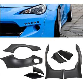 KUAFU Fender Flares Liners Compatible with 2013-2020 Scion FRS & Subaru BRZ & Toyota 86 GR Style Vehicle Wheel Cover Protector