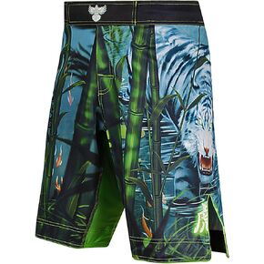 Men's Water Tiger MMA Shorts BJJ Black