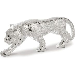Signature Design by Ashley Drice Mixed Media Lion Sculpture, Silver