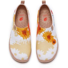 UIN x National Gallery Collaboration Slip On Art Travel Shoes
