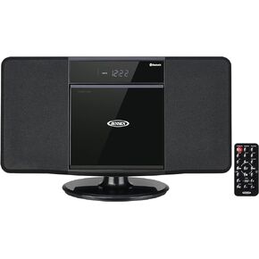 JENSEN JBS-300 Wall Mountable Bluetooth Music System with MP3 CD Player/Digital AM/FM Stereo Reveiver and Remote Control