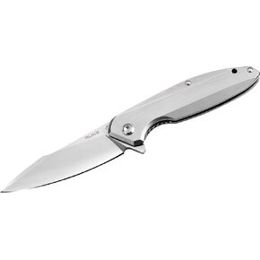 Ruike Folding Knive, Silver, 420 Ss (P128-SF)