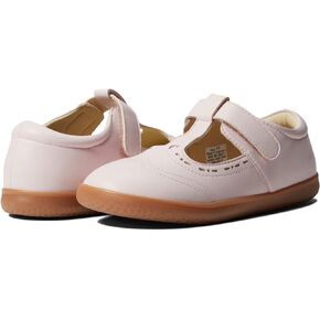 Livie & Luca Amica T-Strap Mary Jane Shoes - 100% Machine Washable, Breathable Vegan Lining, Baby, Toddler, & Kids Flats for School Uniform, Dress Party