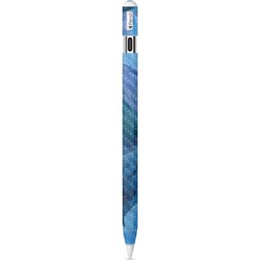 Carbon Fiber Skin Compatible with Apple Pencil (USB-C) - Typhoon - Premium 3M Vinyl Protective Wrap Decal Cover - Easy to Apply | Crafted in The USA by MightySkins