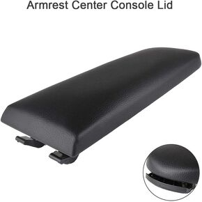 ECCPP Armrest Center Console Lid Cover W/Base for 1999-2009 For Volkswagen For Jetta Armrest Cover Black