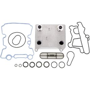 Alliant Power # AP63451 Engine Oil Cooler Kit for 2003-2010 6.0L & 4.5L Power Stroke - OEM Part #: 3C3Z6A642CA