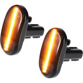 X AUTOHAUX 1 Pair Side Marker Turn Signal Light NO.36410-67H10/36410-67H11 for Suzuki Jimny 2005-2012 for Suzuki Jimny 2018-2022
