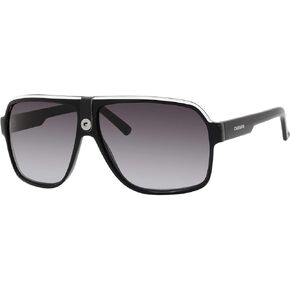 Carrera CA33/S Plastic Rectangular Sunglasses For Men For Women + BUNDLE with Designer iWear Eyewear Care Kit
