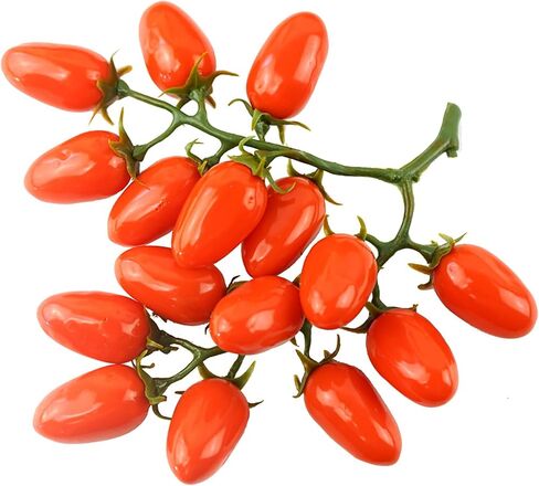 YIKANGHENG 1 String (16 Pcs) Cherry Tomato, Red Artificial Lifelike Fruits for Home and Party Decoration (Red) in Saudi Arabia