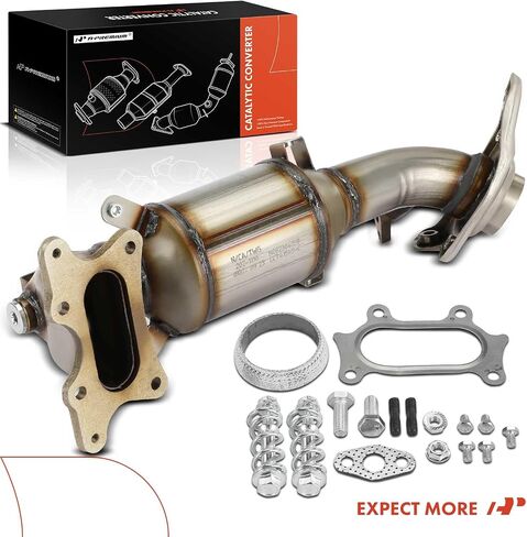 طقم المحول الحفاز لمشعب العادم الأمامي الممتاز A-Premium متوافق مباشرة مع Honda Civic 2014-2015، 1.8L، متوافق مع EPA، استبدال # 18190R1BA00 in Saudi Arabia