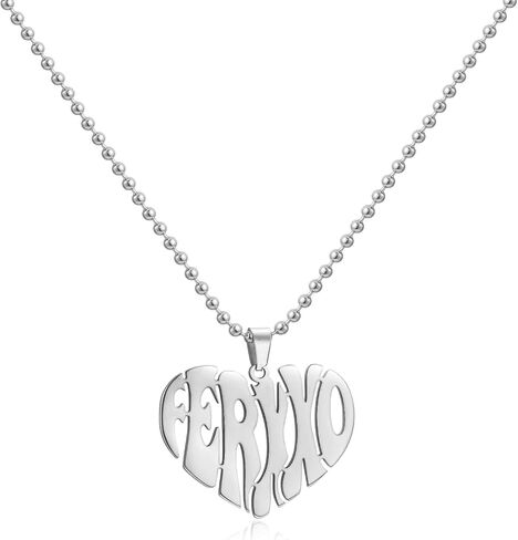 Holy rose Ferxxo Rapper Necklace, Ferxxo Nitro Jam Tour Necklace, Fe%id K-pop Singer Fan Gift Party Favors Birthday Gifts in Saudi Arabia