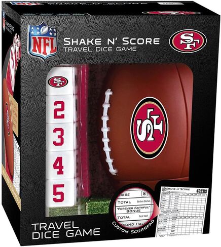 MasterPieces NFL Shake N' Score Travel Dice Game in Saudi Arabia