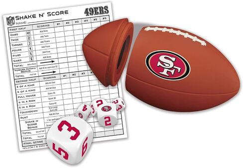 MasterPieces NFL Shake N' Score Travel Dice Game in Saudi Arabia