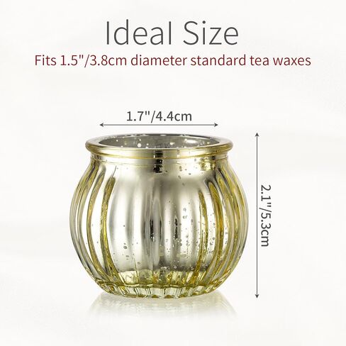 Inweder Glass Votive Candle Holders- Glass Tealight Candle Holder Set of 24 Clear Glass Votives Small Candle Holders Decorative Glass Candle Holder for Wedding Party Table Centrepieces Home in Saudi Arabia