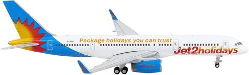 GeminiJets GJEXS1975 Boeing 757-200 Jet 2 Holidays G-LSAN 1:400 Scale in Saudi Arabia