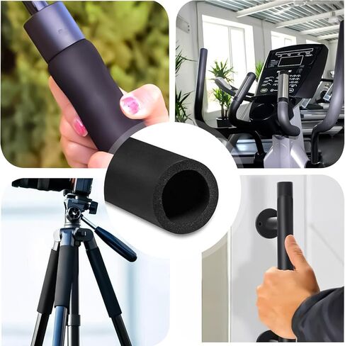 مقابض مقود دراجة السباق، أنبوب مطاطي إسفنجي للدراجة، غطاء مرن، مقابض إسفنجية، قابلة للقص، القطر الداخلي 21 مم/0.83 بوصة، عبوة من قطعتين in Kuwait