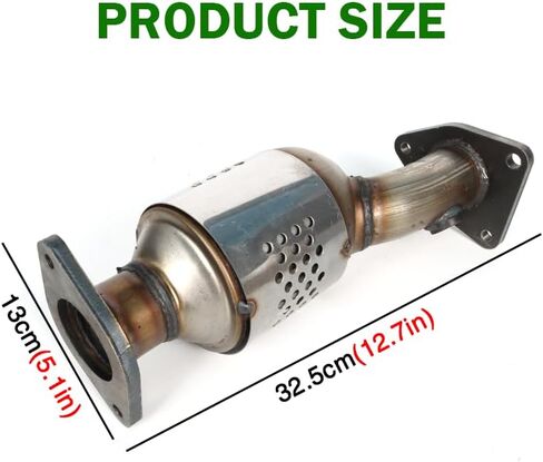 16467 محول حفاز جانب الركاب الأمامي متوافق مع 2005-2017 نيسان فرونتير باثفايندر، 2012-2017 NV1500 NV2500 NV3500 in Kuwait