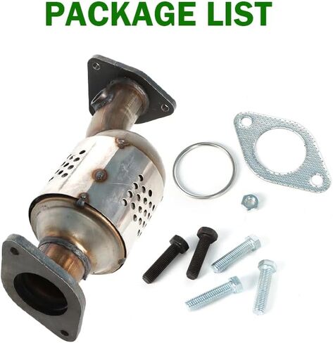 16467 محول حفاز جانب الركاب الأمامي متوافق مع 2005-2017 نيسان فرونتير باثفايندر، 2012-2017 NV1500 NV2500 NV3500 in Kuwait