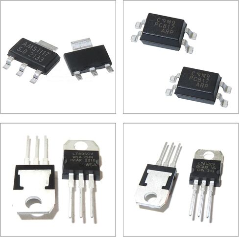 SMD الدائرة المتكاملة JRC4558D LM358DR 74HC595D NE555DR LM324DR ULN2003ADR 74HC165D LM386MX L7805CV مضخم التشغيل/سجلات التحول/منظم الجهد/بوابة المنطق IC مجموعة متنوعة من المقبس in Kuwait