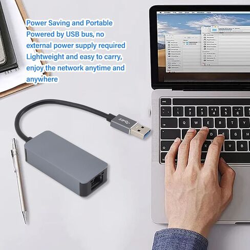 محول إيثرنت USB 3.0 إلى 2.5 جيجا بايت، توصيل وتشغيل عالي السرعة، محول إيثرنت USB 3.0 AM إلى 2.5 جيجابت في الثانية المحمول لنظام التشغيل OS X، لنظام التشغيل OS X in Saudi Arabia