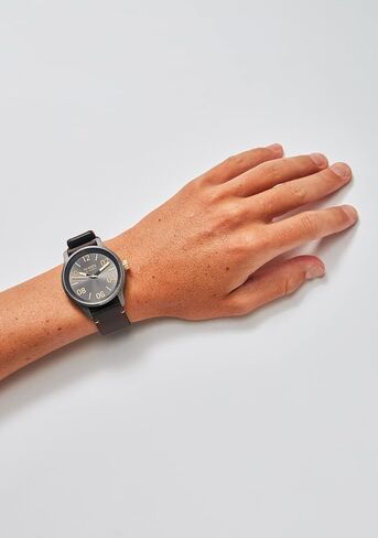 ساعة نيكسون باترول جلدية A1243-100m مقاومة للماء للرجال كلاسيكية أنالوج (42 ملم وجه الساعة، 21 ملم سوار جلدي) in Kuwait