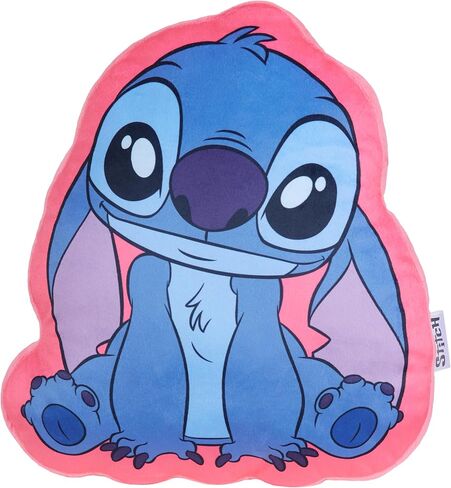 Disney Stitch Sofa Cushions - 3D Plush Cushions for Bed or Sofa Women Teenagers Kids Bedroom Accessories - Stitch Gifts (Blue Stitch) in Saudi Arabia