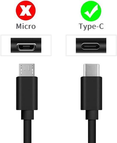 شاحن سريع 15 وات لجهاز Amazon Fire Max 11 اللوحي - الجيل الثالث عشر (إصدار 2023) مع كابل طويل جدًا بطول 9 أقدام من النوع C إلى C شاحن Kindle Fire... in Kuwait