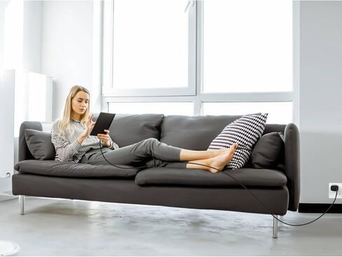 شاحن سريع 15 وات لجهاز Amazon Fire Max 11 اللوحي - الجيل الثالث عشر (إصدار 2023) مع كابل طويل جدًا بطول 9 أقدام من النوع C إلى C شاحن Kindle Fire... in Kuwait