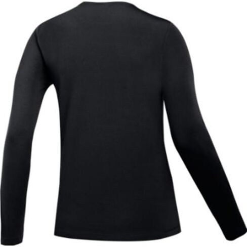 قميص Nike نسائي Pro All Over Dri-Fit بأكمام طويلة شبكي (الولايات المتحدة، ألفا، متوسط، عادي، عادي، أسود) in Saudi Arabia