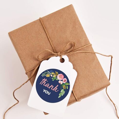 500 ملصق لاصق على شكل زهور شكرًا لك، ملصقات دائرية مقاس 1.4 بوصة 6 تصميمات مختلفة، ملصقات شكرًا لك مثالية لأعياد الميلاد، هدايا الزفاف، حفلات استقبال المولود الجديد، الأعمال الصغيرة والبوتيكات. in Kuwait
