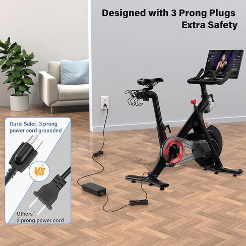 مناسب لسلك طاقة دراجة التمرين Peloton 12V 4.17A محول تيار متردد مع UL متوافق مع Peloton ATS050TP121 PLTN-RB1VO استبدال مصدر طاقة الشاحن in Kuwait