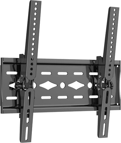 Tilt TV Wall Mount for Most 26 "-63 "TVs, Universal TV Mount Max VESA 400x400mm,Hold up to 99 lbs, 32 37 39 40 42 43 47 48 50 55 Inch Low Profile Wall Mount TV Bracket in Kuwait