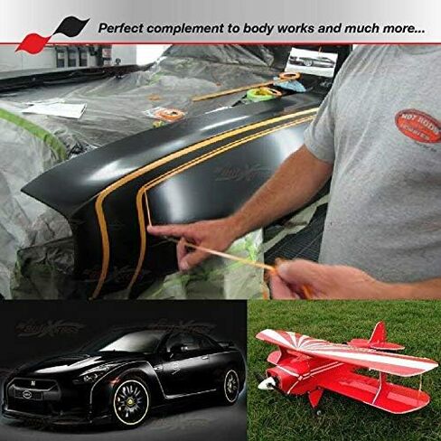 Decal Tape Vinyl Sticker for Vehicle Bodies & Parts Silver Chrome 1/8" PIN Stripe 32 ft Length for Cars Bumpers Models Helmets Motorcycles Dashboards Bodyworks in Saudi Arabia