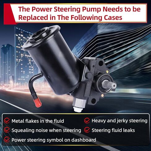 مضخة توجيه كهربائية لسيارة Toyota 4Runner 1996 1997 1998 1999 2000 2001 2002، Toyota T100 1995-1998 3.4L V6 يستبدل 5478N، 4432035490، 443200W020، 4432004052، 4432034 060 مضخة مساعدة الطاقة in Saudi Arabia