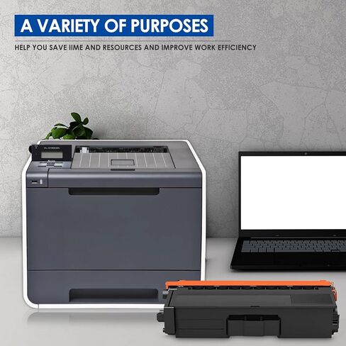 TN-310 Toner Cartridge Set: Replacement for Brother TN336 TN310 TN315 TN331 (KCMY, 4-Pack) Works for HL-4150CDN HL-4570CDW MFC-9970CDW Printer in Saudi Arabia